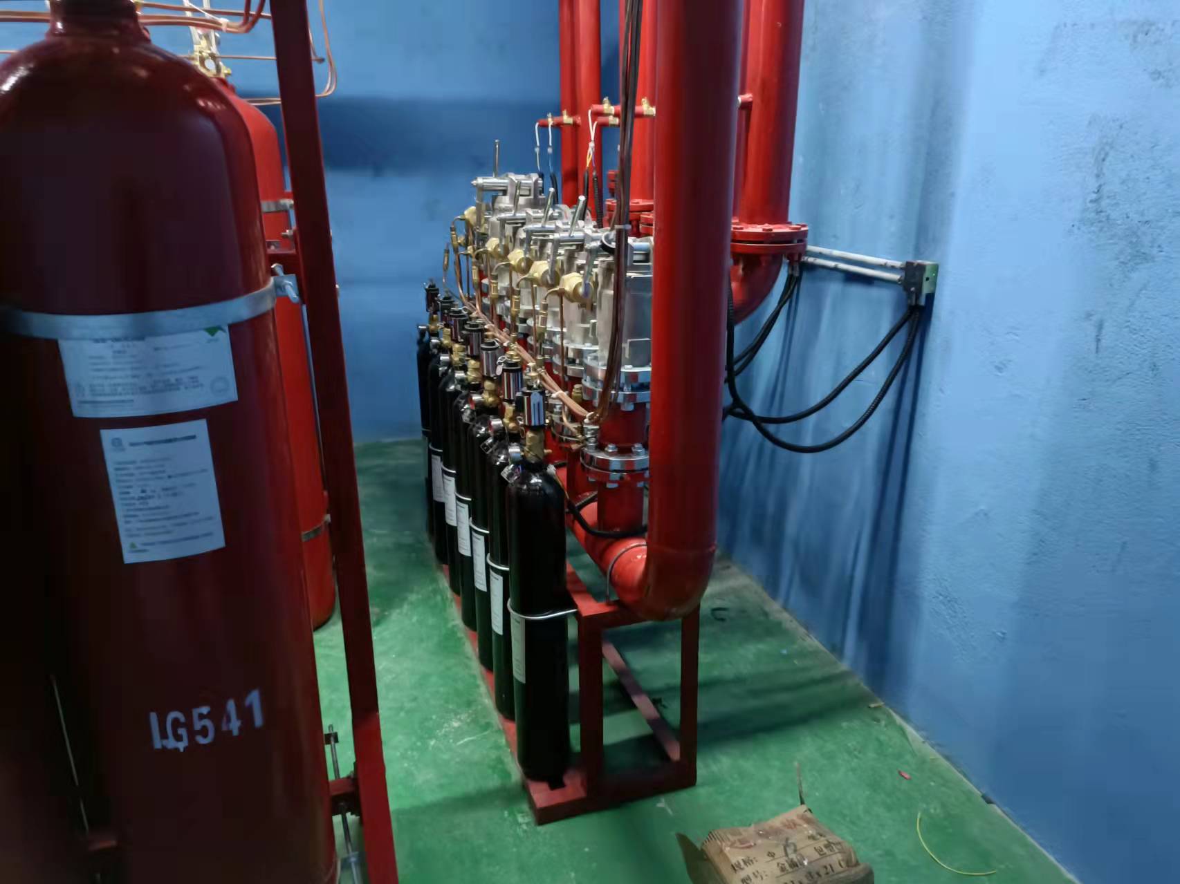 电子厂房IG541气体灭火系统